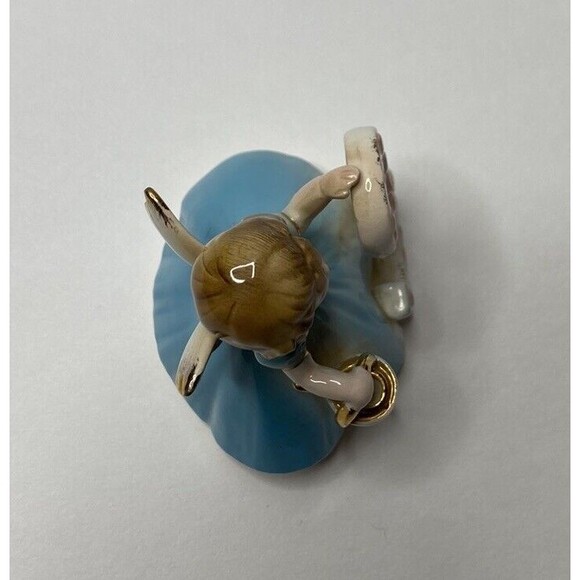 Vtg Josef Originals 3rd Birthday Girl Angel Figurine  With Pail - Picture 6 of 11